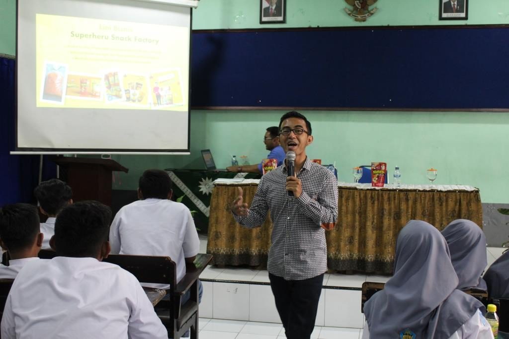 Tumbuhkan Jiwa Entrepreneurship, SMK Muhamamdiyah 2 Kota Malang, Intens Datangkan Juragan Muda 1