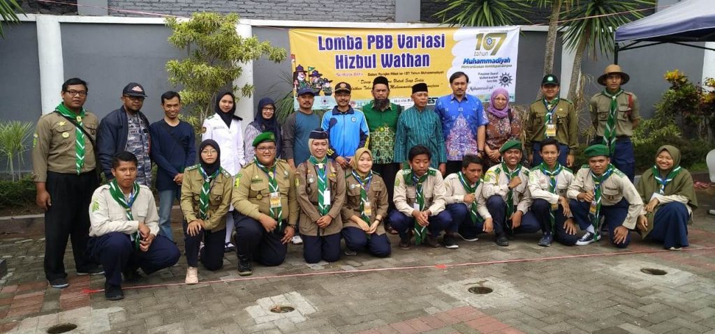 Milad Muhammadiyah – Hizbul Wathan, Gelar Lomba Variasi Baris-Berbaris 1