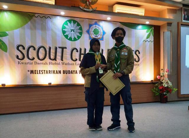 Qobilah HW SMPM 4 Maduran Lamongan Raih Juara Scout Challenges Virtual 1