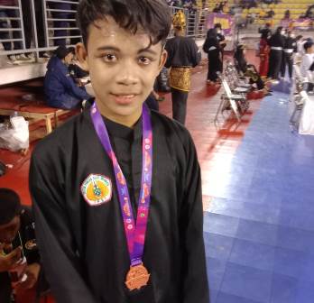 Rafi Atlit Tapak Suci SMK MITA Juara Bandung Lautan Api Championship 1