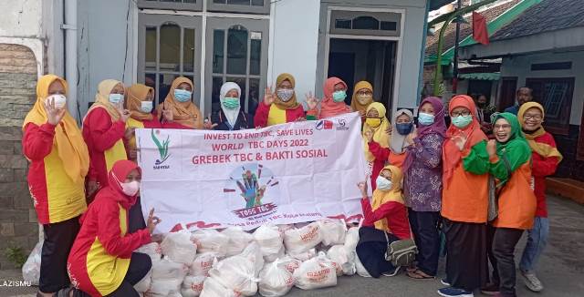 Hari TB Se Dunia, Lazismu Kota Malang-YABHYSA Baksos Puluhan Paket Sembako 1