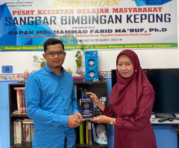 KKN UMLA Mulai Ngajar 2 Sanggar Bimbingan PCIM Malaysia 2