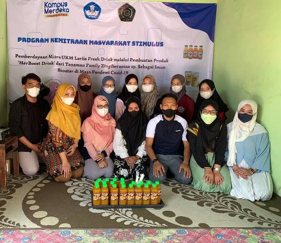 Progress Hasil Luaran Produk Inovasi Jamu PKM STIMULUS Dosen Farmasi UMLA 2