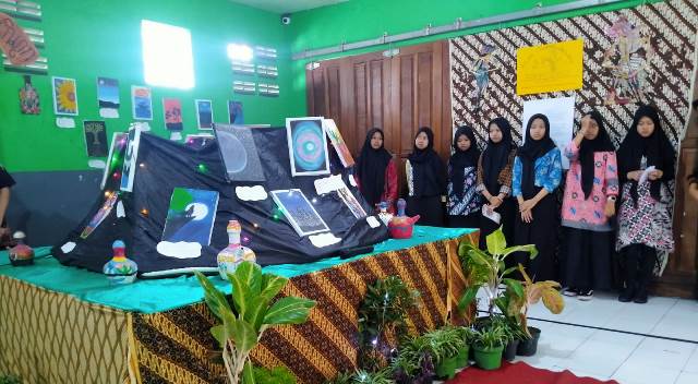 Ujian Praktek, SMP AM3 Malang Angkat Karya Seni Astana Dewangga Beswara 1