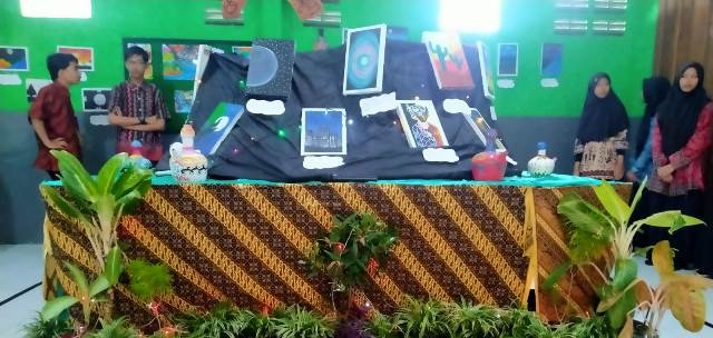 Ujian Praktek, SMP AM3 Malang Angkat Karya Seni Astana Dewangga Beswara 2
