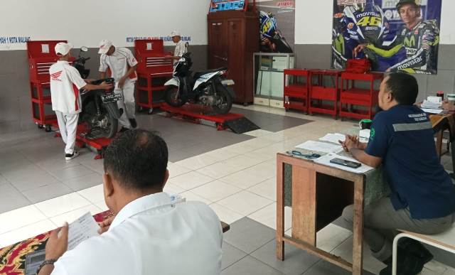 Pra UKK,  Siswa SMK Muhisa Tampak Jelas Kompetensi Keahliannya   4