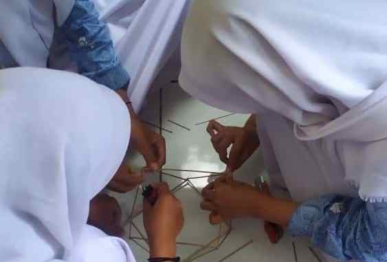 Kreatif, Siswa SMP Mugi Karya Project Ruang-Bangun Matpel Matematika 1