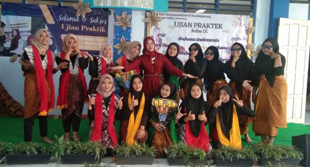 Ujian Praktek Bahasa Jawa, Siswa Smamuda Sumberpucung Pentas Budaya 2