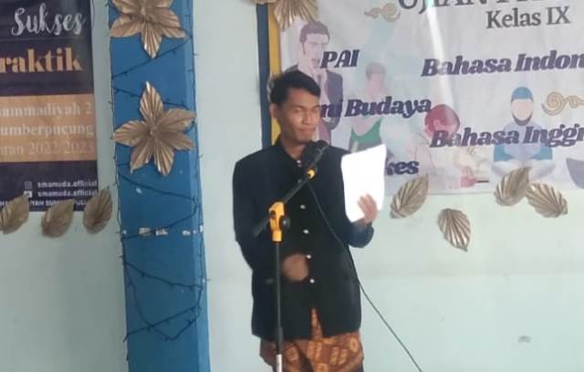 Ujian Praktek Bahasa Jawa, Siswa Smamuda Sumberpucung Pentas Budaya 1