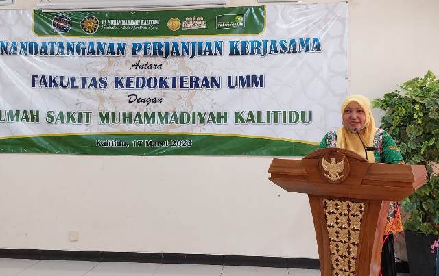 Fakultas Kedokteran UMM-RS Muhammadiyah Kalitidu Jalin Kerjasama  2