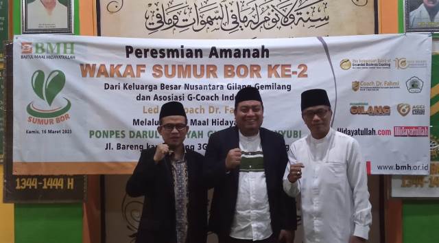 Sumur Gemilang Ke 4 NGG Diresmikan di Ponpes Darul Hidayah Malang 3