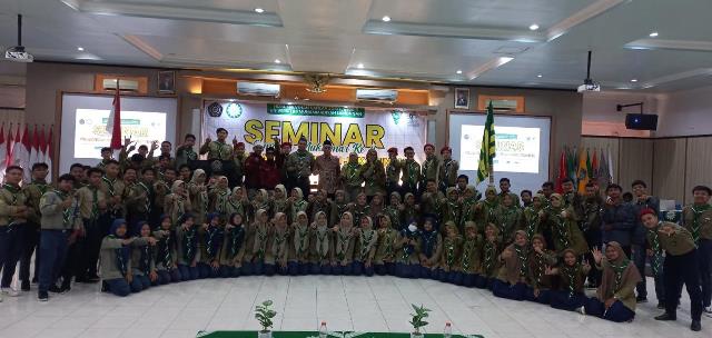 Pelantikan Hizbul Wathan UMLA, Gelar Seminar Sambut Muktamar HW   1