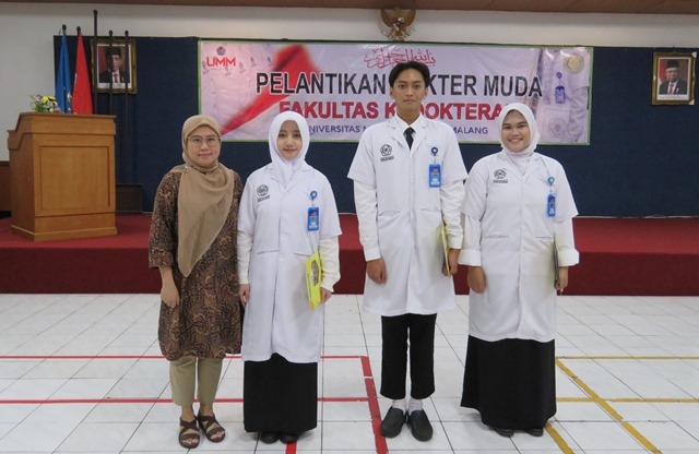Pelantikan-Angkat Janji Dokter Muda Angkatan 2019 Periode 2 FK UMM-RSUD Haji Jatim 2