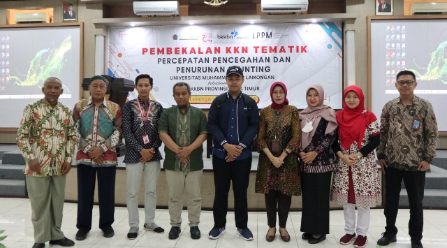 BKKBN Pemprov Jatim Pembekalan Mahasiswa UMLA Materi KKN Tematik 1