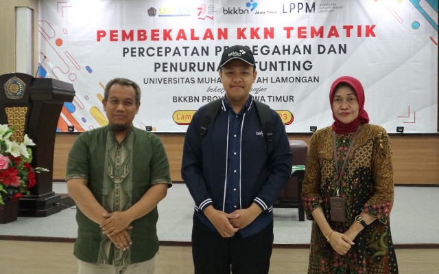 BKKBN Pemprov Jatim Pembekalan Mahasiswa UMLA Materi KKN Tematik 3