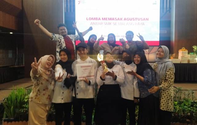 SMK Mugas Juara Satu Cooking Competition Antar SMK Malang Raya 1