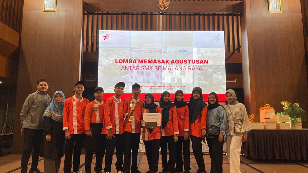 SMK Mutu Gondanglegi Juara Masak Antar SMK Se Malang Raya 1