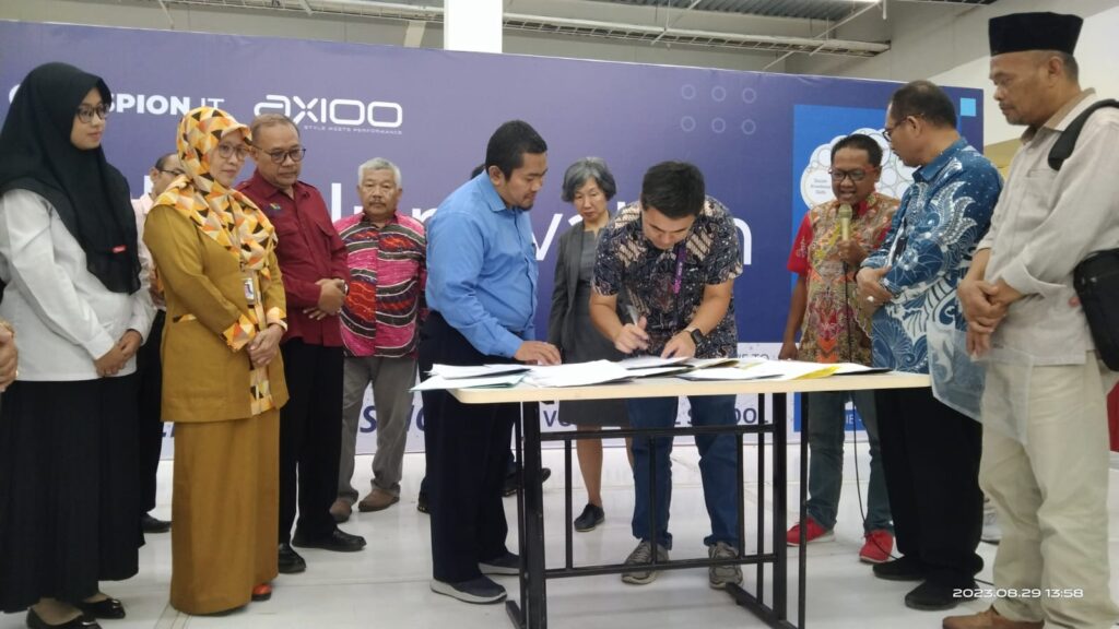 SMK Muda-Maspion IT MoU, Buka Kelas Teknologi Axioo-Intel 1
