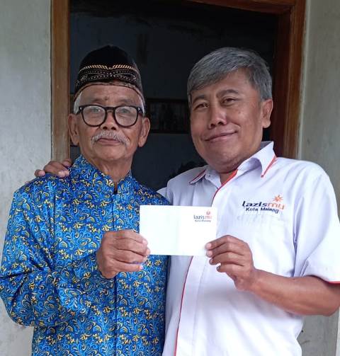 Lazismu Kota Malang Serahkan Rumah Pada Keluarga Almarhum Pak Rebin 4