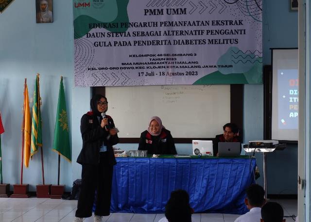 Cegah Diabetes, PMM 48 UMM Manfaatkan Daun Stevia Sebagai Pemanis Alami 2 Cegah Diabetes, PMM 48 UMM Manfaatkan Daun Stevia Sebagai Pemanis Alami 2