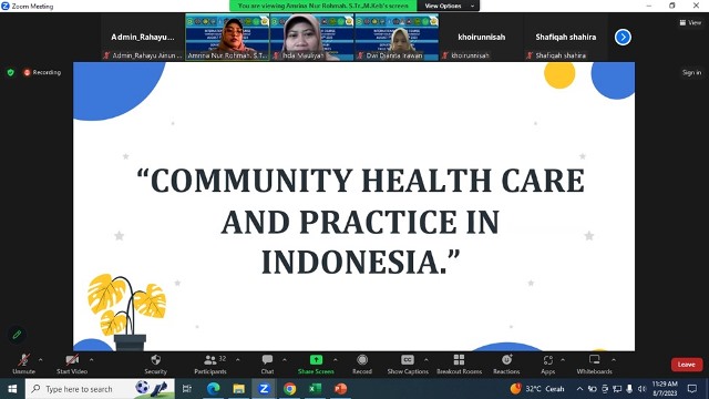 ISC Prodi D3 Kebidanan UMLA, Bahas Pelayanan Kesehatan Komunitas 4 ISC Prodi D3 Kebidanan UMLA, Bahas Pelayanan Kesehatan Komunitas 4
