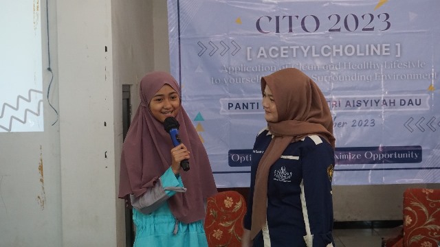 CITO AMSA FK UMM, Penyuluhan PHBS di Panti Asuhan Putri Aisyiyah Dau 1