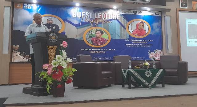 Guest Lecture FEB UMLA Bahas Kesadaran Pajak Generasi Muda 1