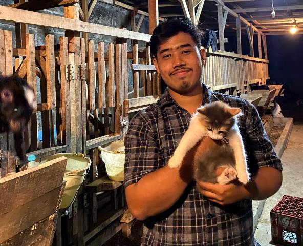 Dimas Arek EP UMM Juragan Kambing-Domba Inspirasi Sukses Mahasiswa 1