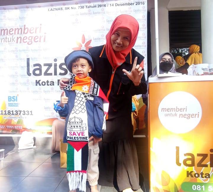 Lazismu Kota Malang Himpun Donasi Ratusan Juta, Donatur Anak-Anak Antusias Peduli Palestina 3