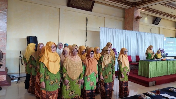 PRM-PRA di PCM Seyegan, Sleman Dikukuhkan 1