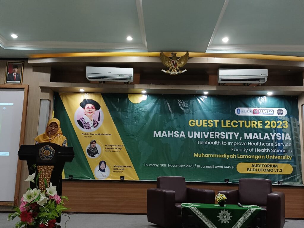 FIKes UMLA Bahas Telehealth Bersama Prof Che An dari Mahsa University Malaysia 4