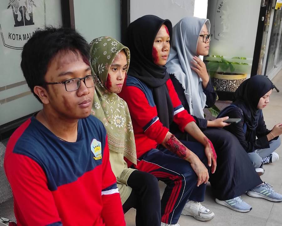 Saat SPAB, SMK Muda Diguncang Gempa-Kebakaran 1