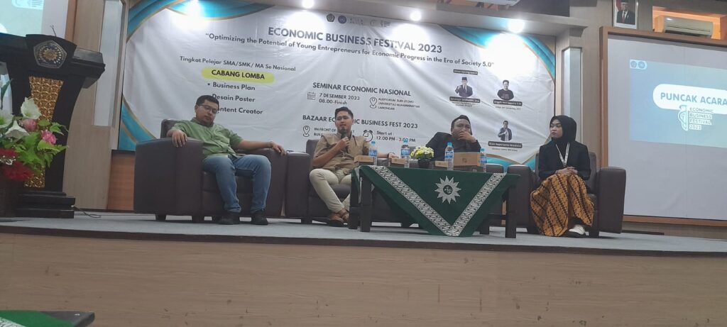 Prodi Kewirausahaan FEB UMLA Seminar Nasional Ekonomi-Wirausaha 1