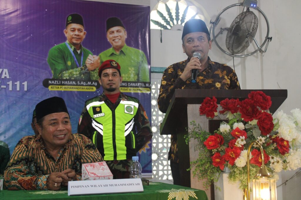 Milad-Pengukuhan PCM se-Abdya, Agung Danarto: Bermuhammadiyah itu Sekeluarga, Tidak Enak berMuhammadiyah Sendirian 3