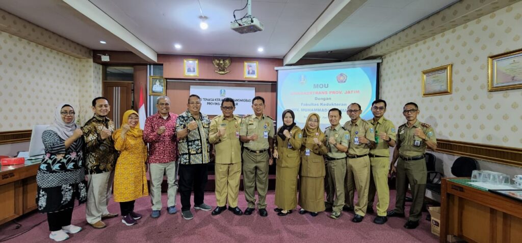 FK UMM-Disnakertrans Jatim MoU Keselamatan-Kesehatan Kerja 1