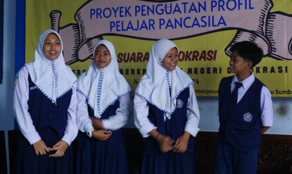 Project P5, SMP M-One Sumberpucung Gelar Musyran IPM   1