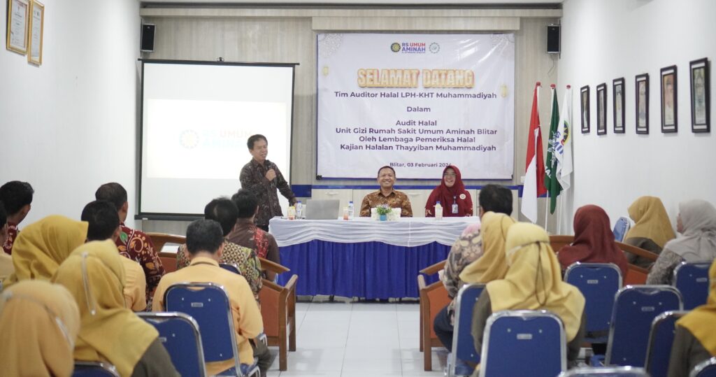 Melalui Audit LPH-KHT Muhammadiyah, RSU Aminah Blitar Jamin Produk Gizi Halal Thoyyib 2