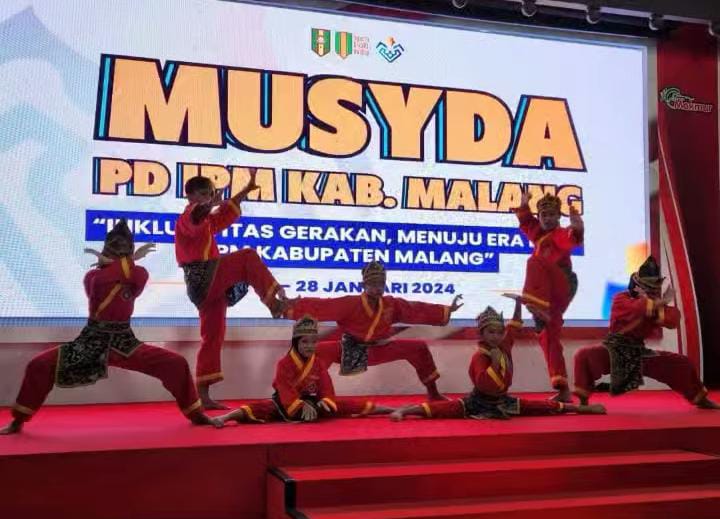 Smamuda Sumberpucung Tampil Memukau Opening Musyda PD IPM Kabupaten Malang 1