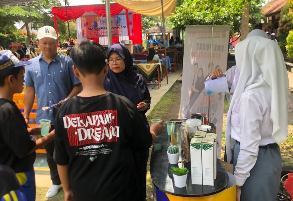 Booth SMK Mugas Pikat PPDB Siswa SMPN 5 Karangploso 2