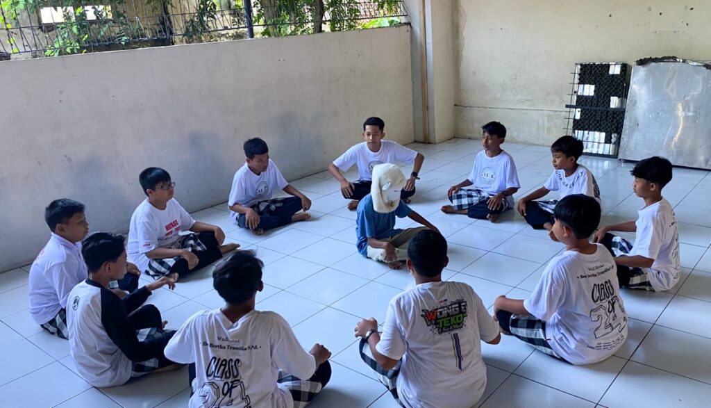 Siswa MD2 Elementary Sumberpucung Ujian Praktek 1