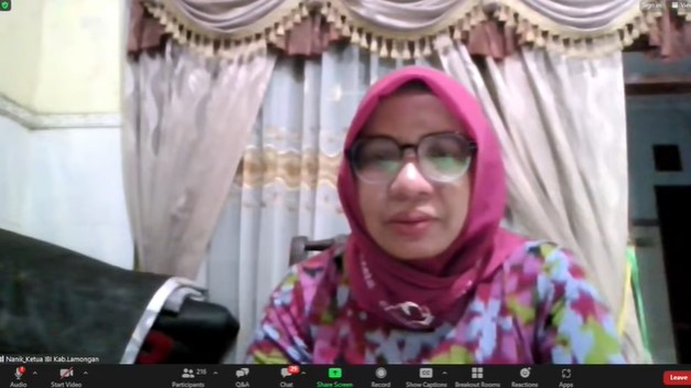 Kuliah Pakar Prodi S1 Kebidanan UMLA, Undang Ketua PC IBI Lamongan 2