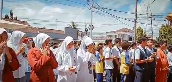 Civitas SMPM 1-SMAM 2 Sumberpucung Gelar Aksi Bela Palestina 2