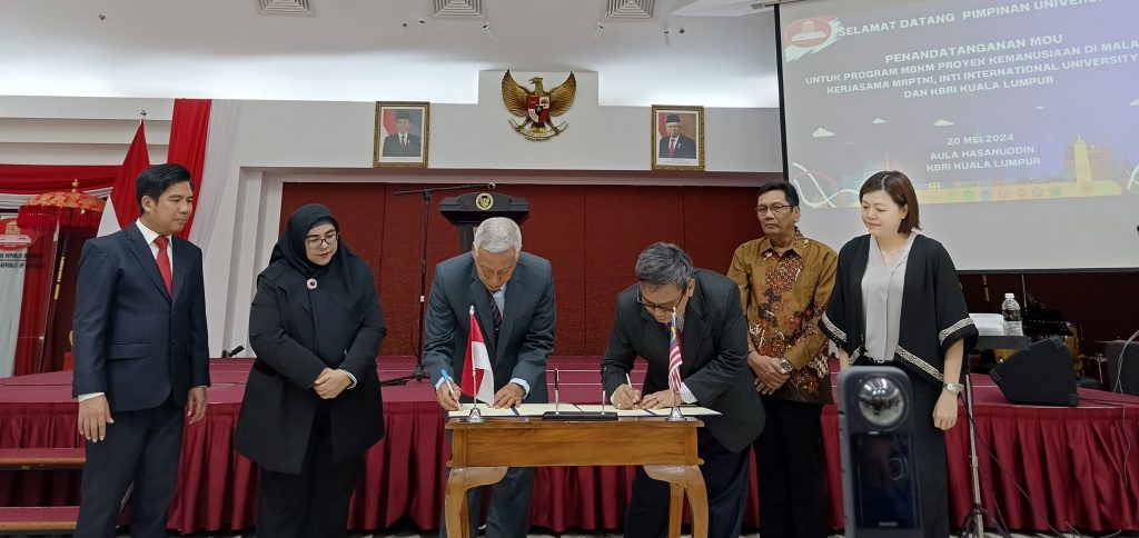 UMLA MoU Program MBKM Project Kemanusiaan di Malaysia 1