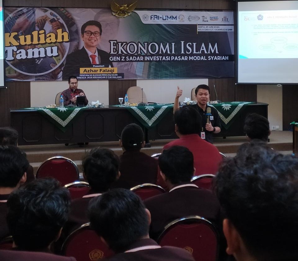 Hadirkan OJK Malang, Ekos UMM Bedah Investasi Pasar Modal Syariah    1