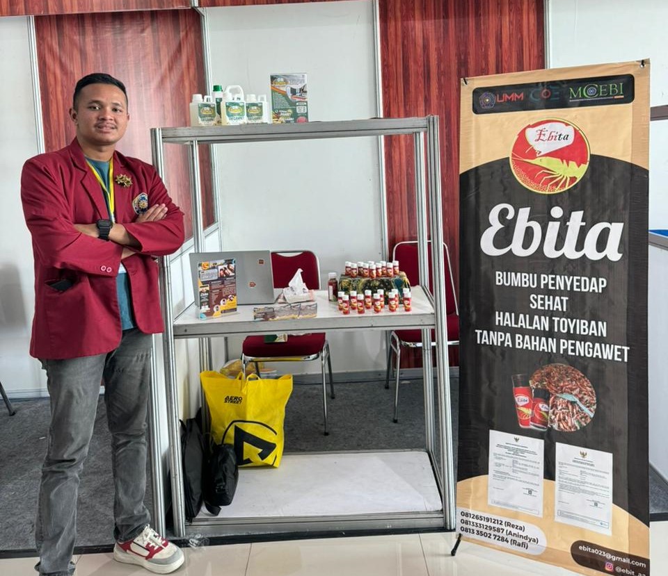 Ebita Produk Arek Ekonomi Pembangunan UMM, Kembali Juara Nasional Kuliner Kemasan   2