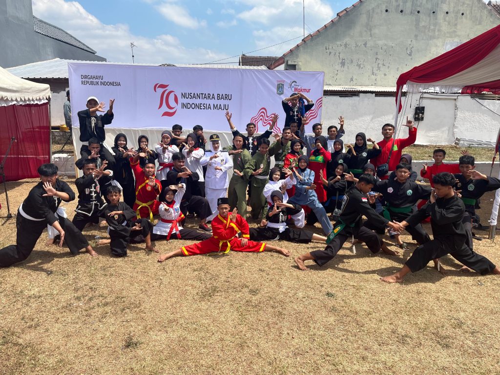 Atlit Tapak Suci AUM Pendidikan Sumberpucung Bersama IPSI, Atraksi HUT RI 79     1