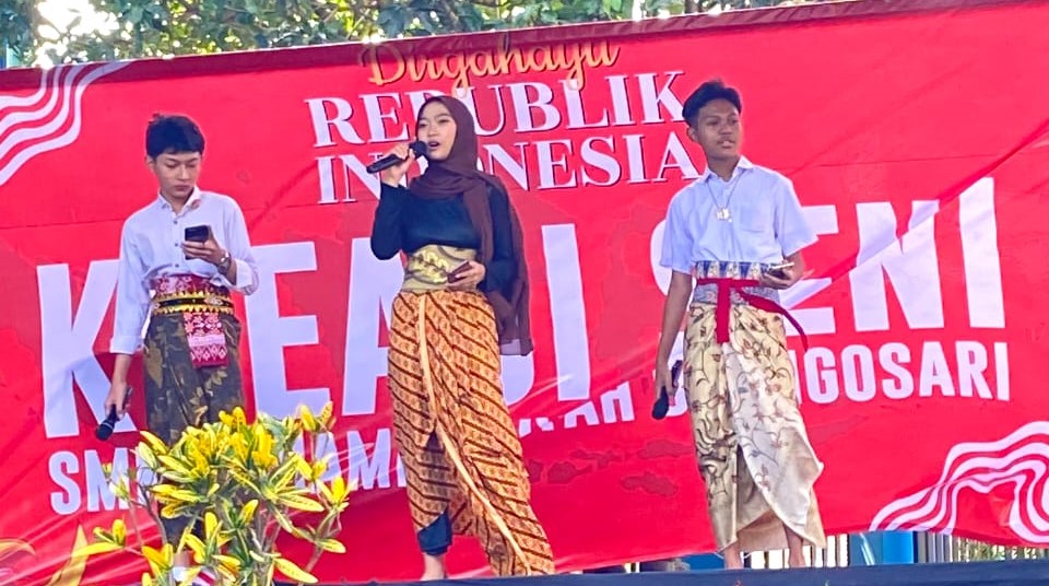 Gebyar HUT RI 79 di SMK Mugas, Siswa Unjuk Kreasi Perform Pentas Seni 1