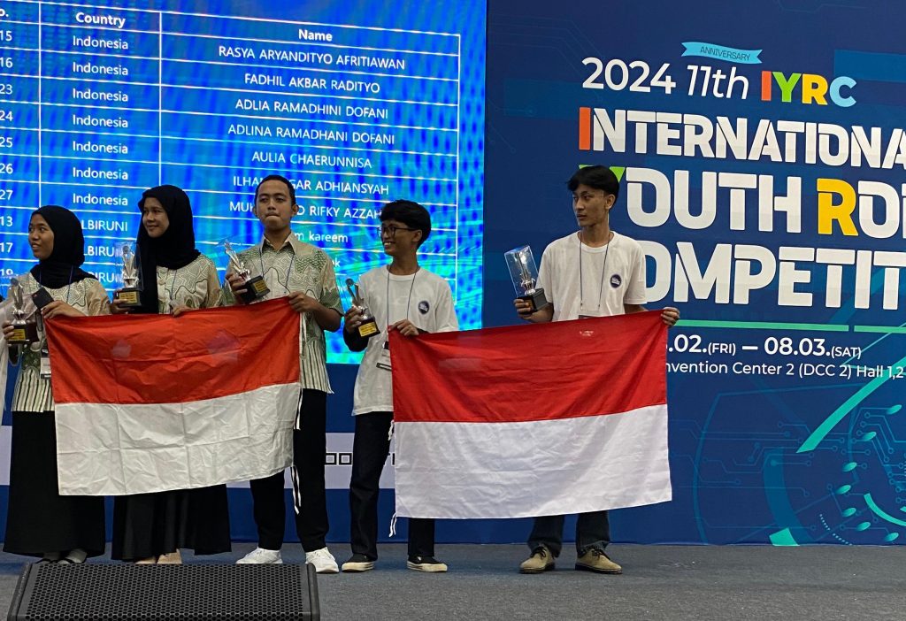 Sisihkan 30 Negara Tim Robot SMK Mutu Gondanglegi Juara IYRC Korea 2024 3 Sisihkan 30 Negara Tim Robot SMK Mutu Gondanglegi Juara IYRC Korea 2024 3