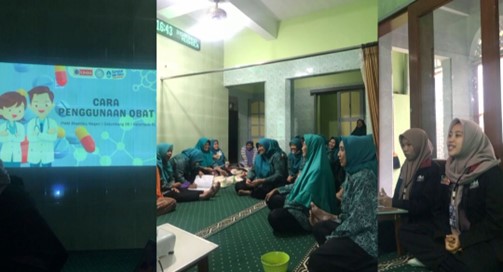 Edukasi Kesehatan PMM 61 UMM  Manfaat Obat Modern-Jamu Pada Warga Sumbersari 1
