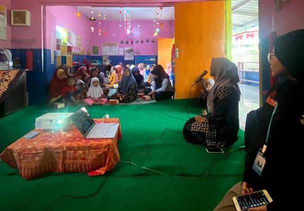 PMM 31 Gelombang 9 UMM Cegah Stunting-Sosialisasi Pentingnya Nutrisi di TK Islam Maulayya 1